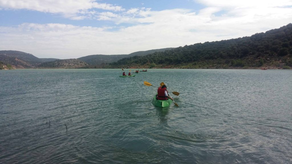 kayak embalse palmaces