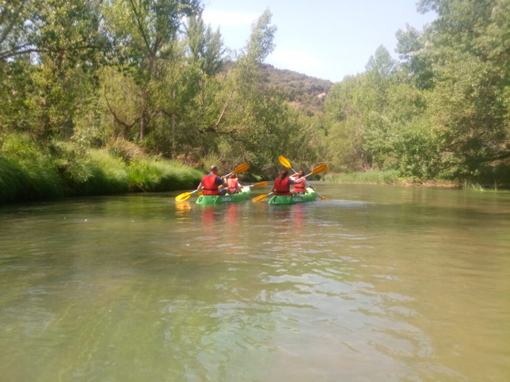 Actividades de Kayak por el río Tajo