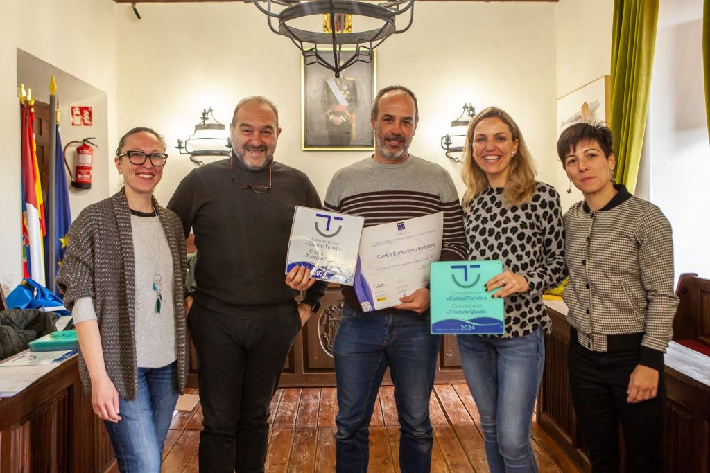 Centro Ecoturismo Barbatona Distintivo Compromiso de Calidad Turística