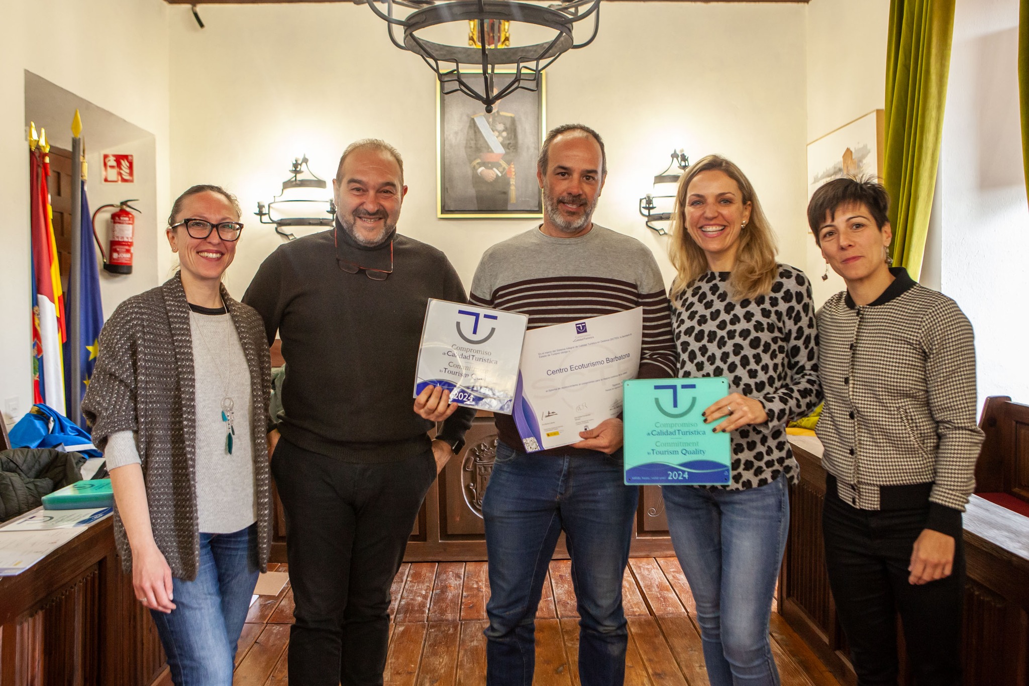 Centro Ecoturismo Barbatona Distintivo Compromiso de Calidad Turística