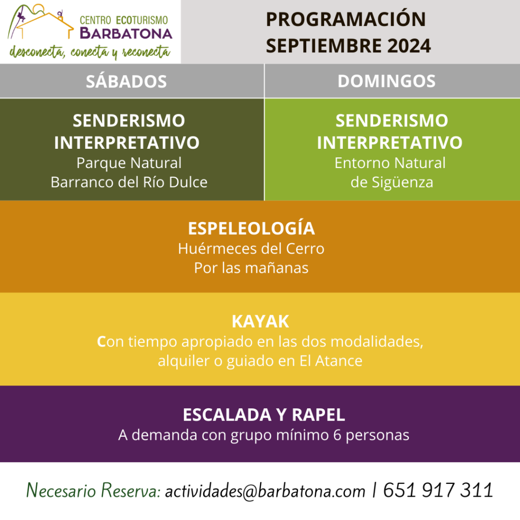 todavía queda verano para disfrutar en barbatona-programacion-septiembre-2024