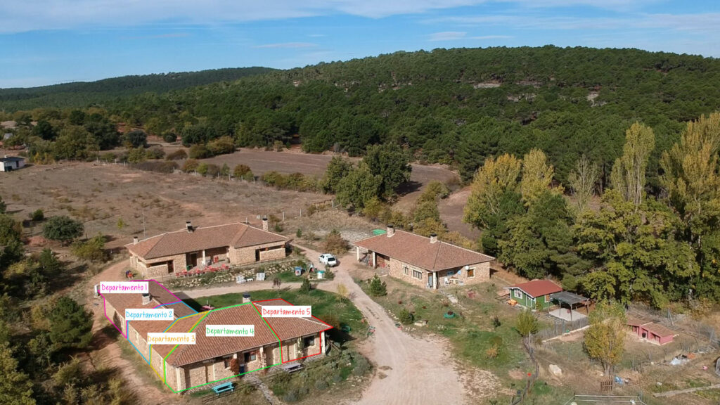 centro ecoturismo barbatona nuevo formato de alojamiento aérea distribución departamentos